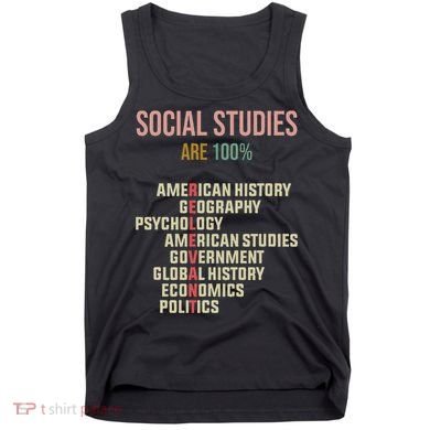 World History Classroom Social Studies History Teacher Tank Top