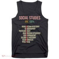 World History Classroom Social Studies History Teacher Tank Top thumb 0