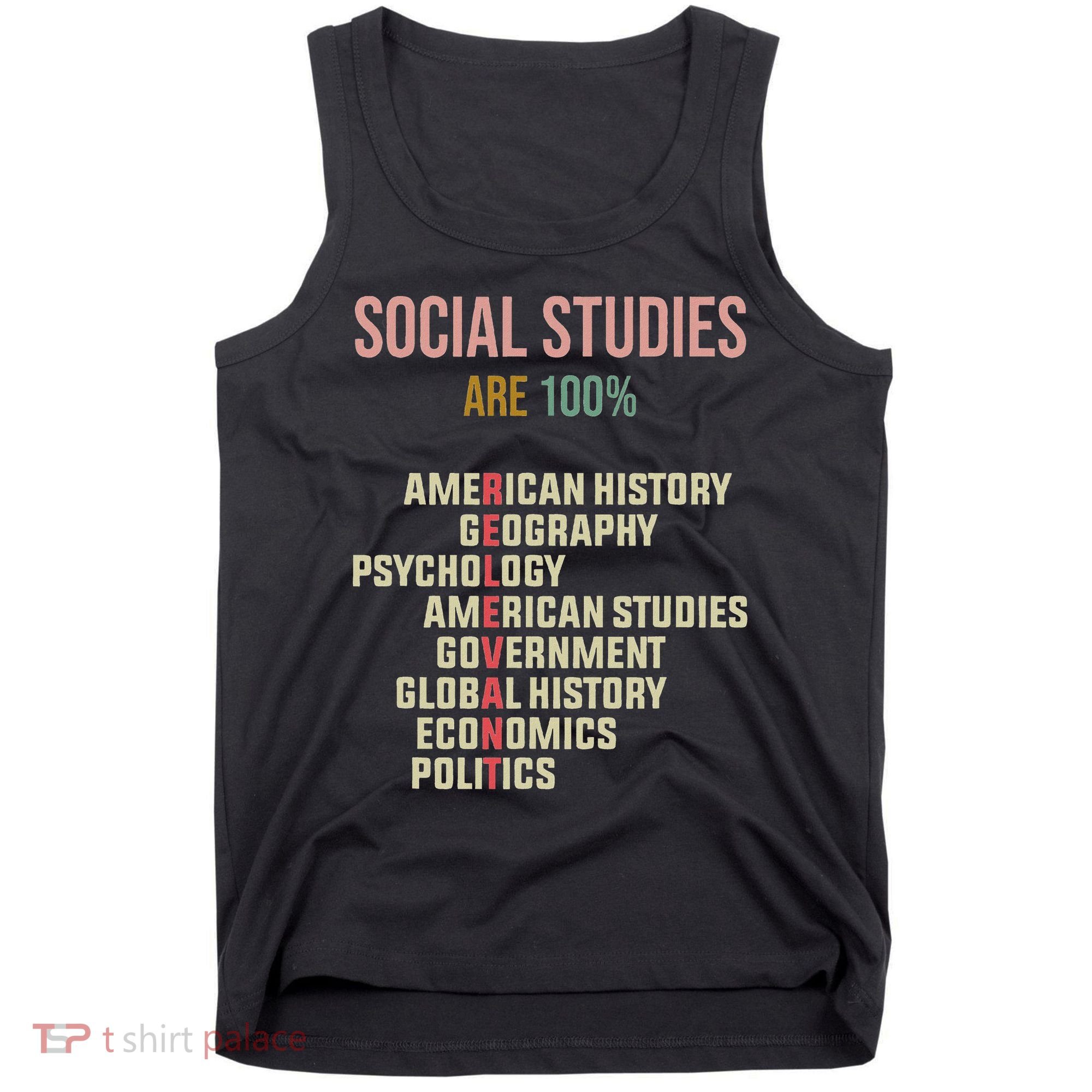 World History Classroom Social Studies History Teacher Tank Top