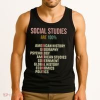 World History Classroom Social Studies History Teacher Tank Top thumb 3
