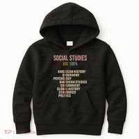 World History Classroom Social Studies History Teacher Kids Hoodie thumb 0