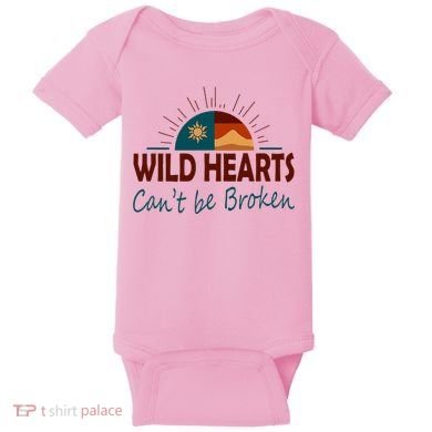 Wild Hearts CanT Be Broken Baby Bodysuit