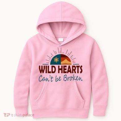 Wild Hearts CanT Be Broken Kids Hoodie