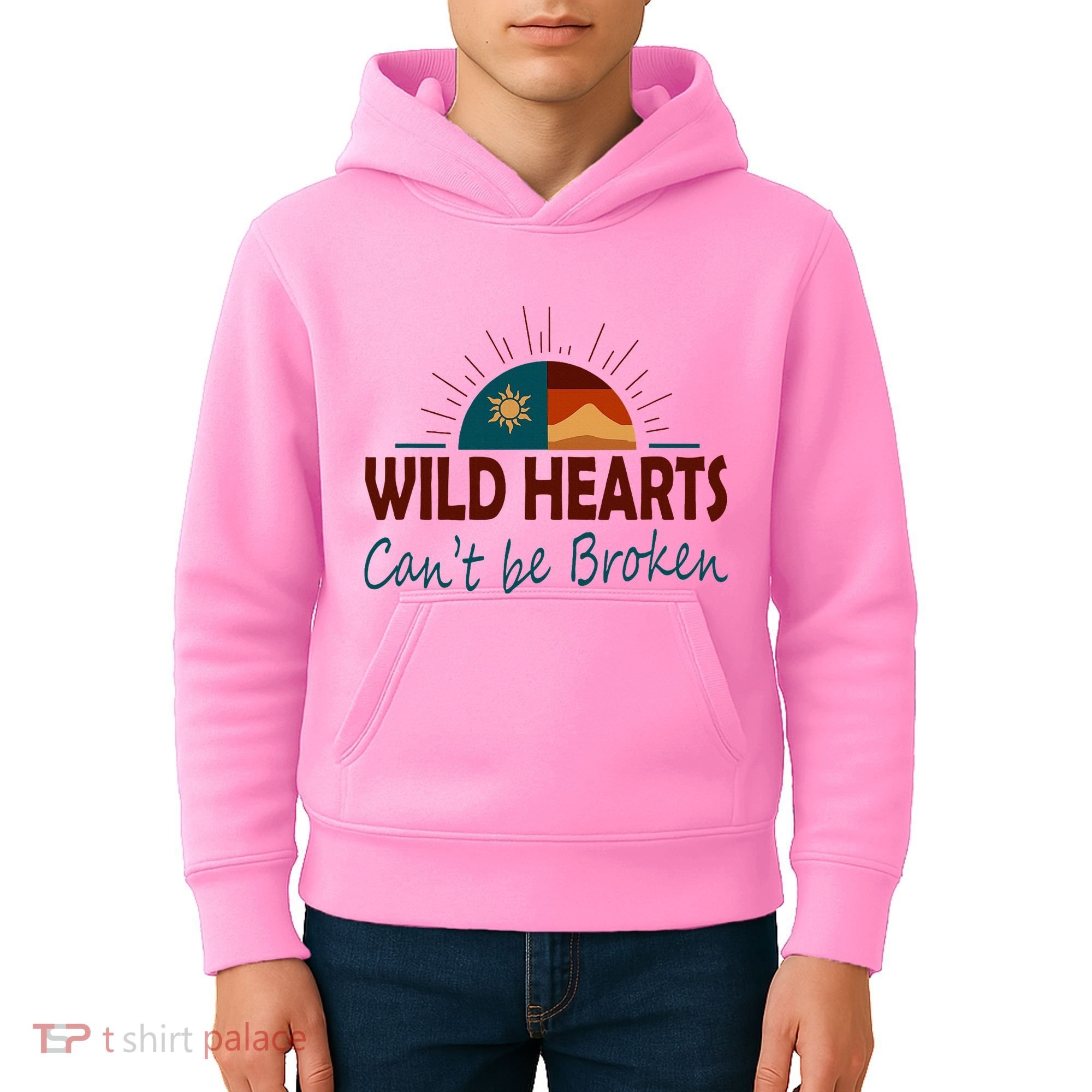 Wild Hearts CanT Be Broken Kids Hoodie