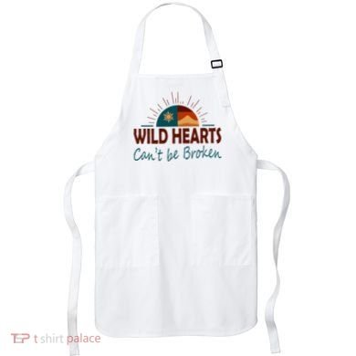 Wild Hearts CanT Be Broken Apron