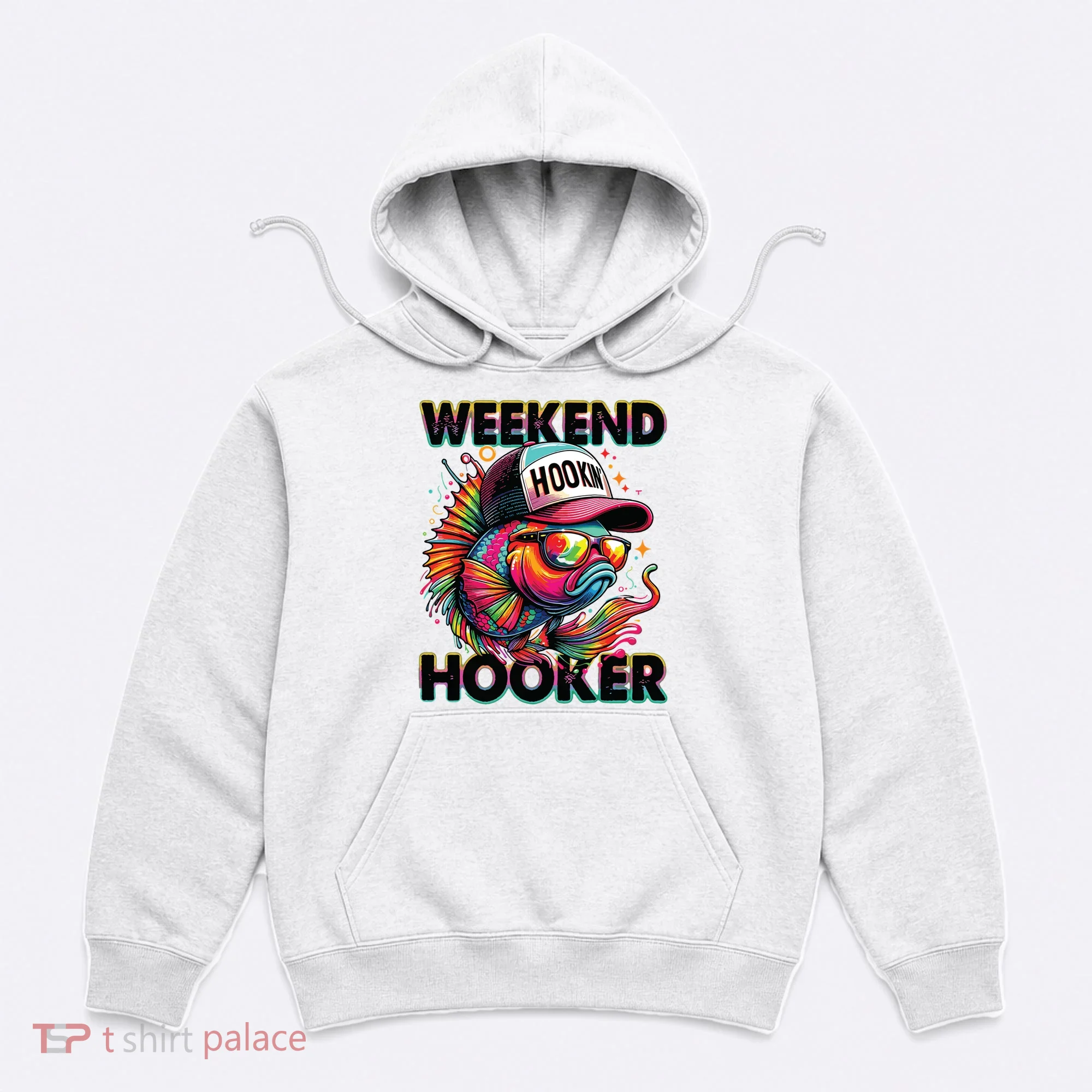 Weekend Hooker Colorful Fishing Hoodie