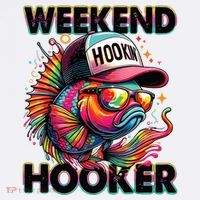 Weekend Hooker Colorful Fishing T-Shirt thumb 7
