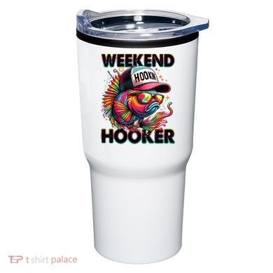 Weekend Hooker Colorful Fishing Tumbler