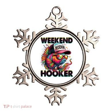 Weekend Hooker Colorful Fishing Ornament
