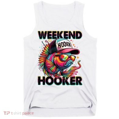 Weekend Hooker Colorful Fishing Tank Top