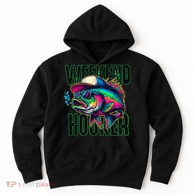 Weekend Hooker Colorful Fishing Hoodie