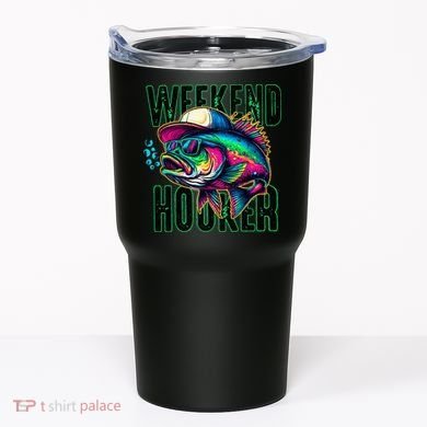 Weekend Hooker Colorful Fishing Tumbler