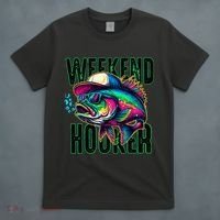 Weekend Hooker Colorful Fishing T-Shirt thumb 4