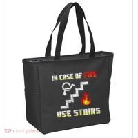 Wheelchair Humour Disability Handicap Tote Bag thumb 2