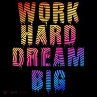 Work Hard Dream Big Inspirational Coffee Mug thumb 5