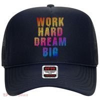 Work Hard Dream Big Inspirational Hat thumb 0