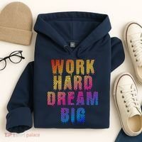 Work Hard Dream Big Hoodie thumb 4