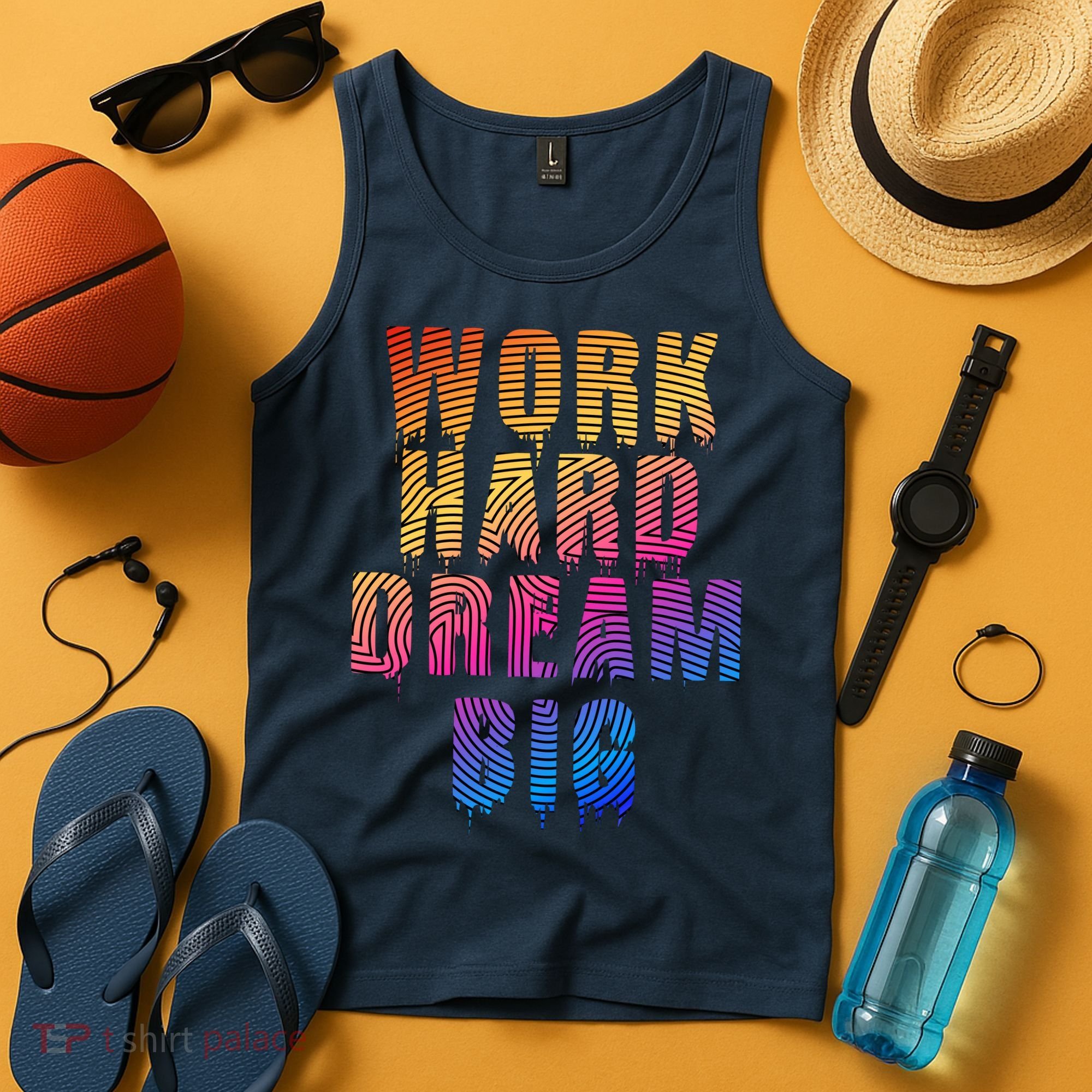 Work Hard Dream Big Tank Top