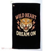 Wild Heart Dream On Golf Towel thumb 0