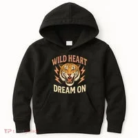 Wild Heart Dream On Kids Hoodie thumb 0