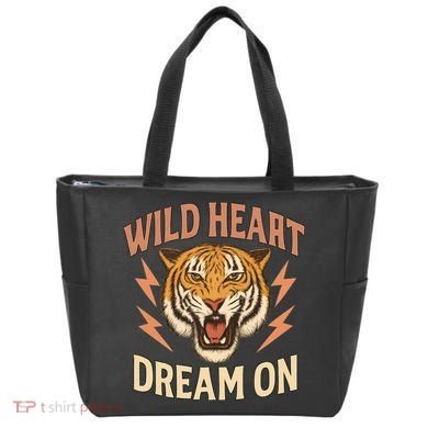 Wild Heart Dream On Tote Bag