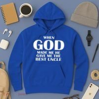 When God Made Me He Gave Me The Best Uncle Hoodie thumb 3