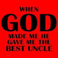 When God Made Me He Gave Me The Best Uncle Santa Hat thumb 1