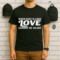 When Hate Is Loud Love Cannot Be Silent T-Shirt thumb 6