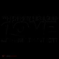 When Hate Is Loud Love Cannot Be Silent Coffee Mug thumb 5