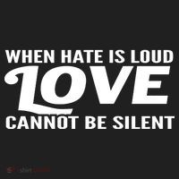 When Hate Is Loud Love Cannot Be Silent Beanie thumb 2
