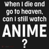 When I Die and Go to Heaven Can I Still Watch Anime? Ornament thumb 1