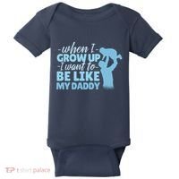 When I Grow Up Be Like Daddy Baby Bodysuit thumb 0