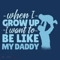 When I Grow Up Be Like Daddy Toddler T-Shirt thumb 4