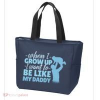 When I Grow Up Be Like Daddy Tote Bag thumb 3