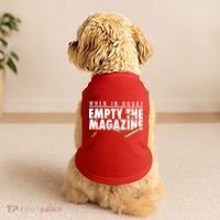 When In Doubt Empty The Magazine Doggie Tank thumb 2