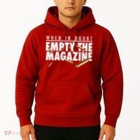 When In Doubt Empty The Magazine Hoodie thumb 2