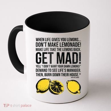 When Life Gives You Lemons Coffee Mug