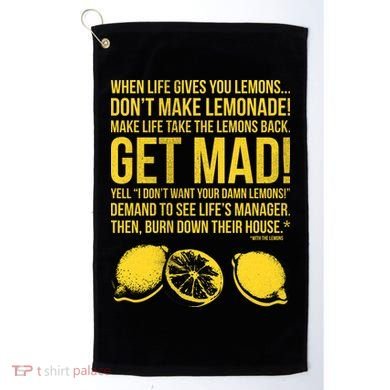 When Life Gives You Lemons Golf Towel