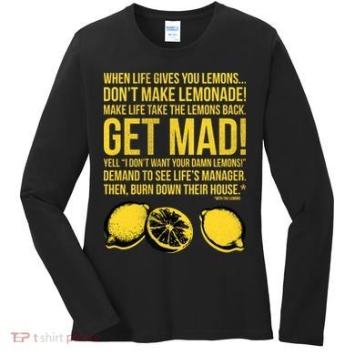 When Life Gives You Lemons Women's Long Sleeve Shirt