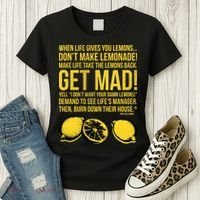 When Life Gives You Lemons Women's T-Shirt thumb 3
