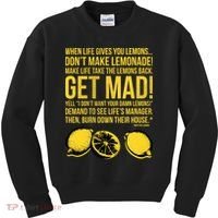 When Life Gives You Lemons Kids Sweatshirt thumb 0