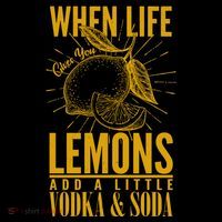 When Life Gives You Lemons Add Vodka and Soda Coffee Mug thumb 5