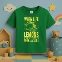 When Life Gives You Lemons Add Vodka and Soda Toddler T-Shirt thumb 3
