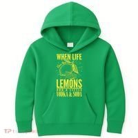 When Life Gives You Lemons Add Vodka and Soda Kids Hoodie thumb 0