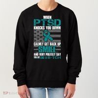 When PTSD Knock You Down Women's Sweatshirt thumb 0