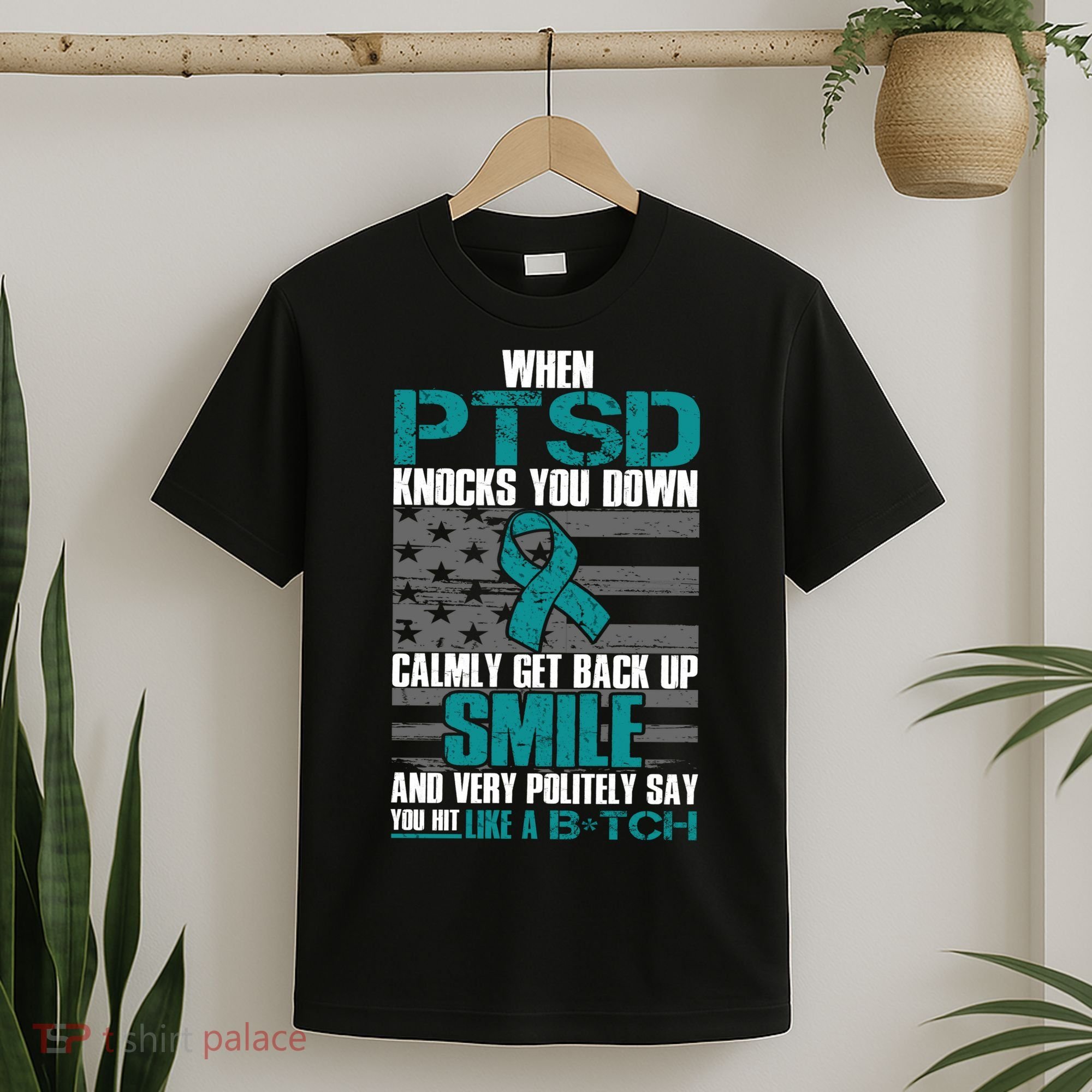 When PTSD Knock You Down T-Shirt