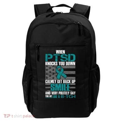 When PTSD Knock You Down Backpack