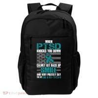 When PTSD Knock You Down Backpack thumb 0