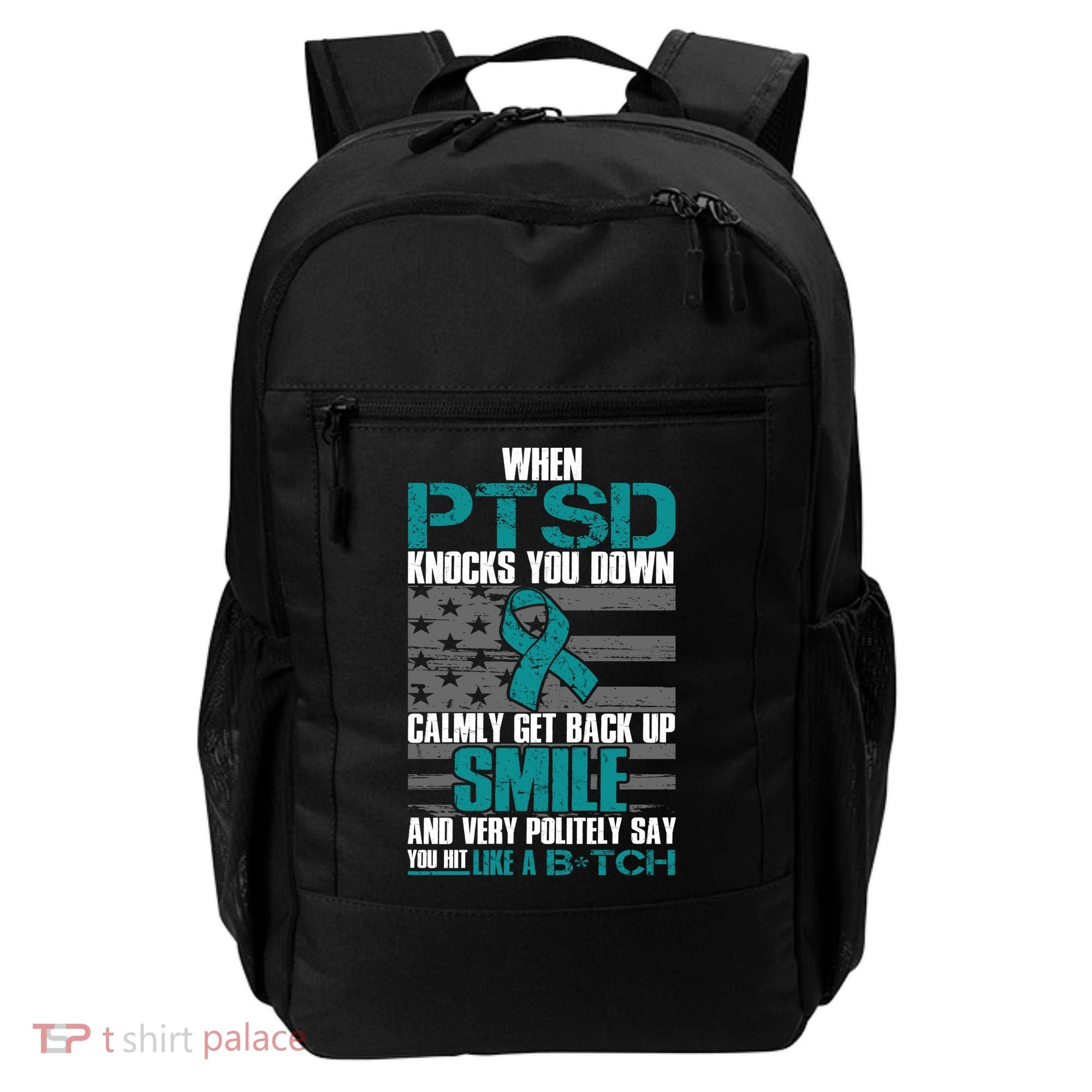 When PTSD Knock You Down Backpack