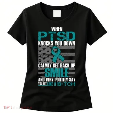 When PTSD Knock You Down Women's T-Shirt